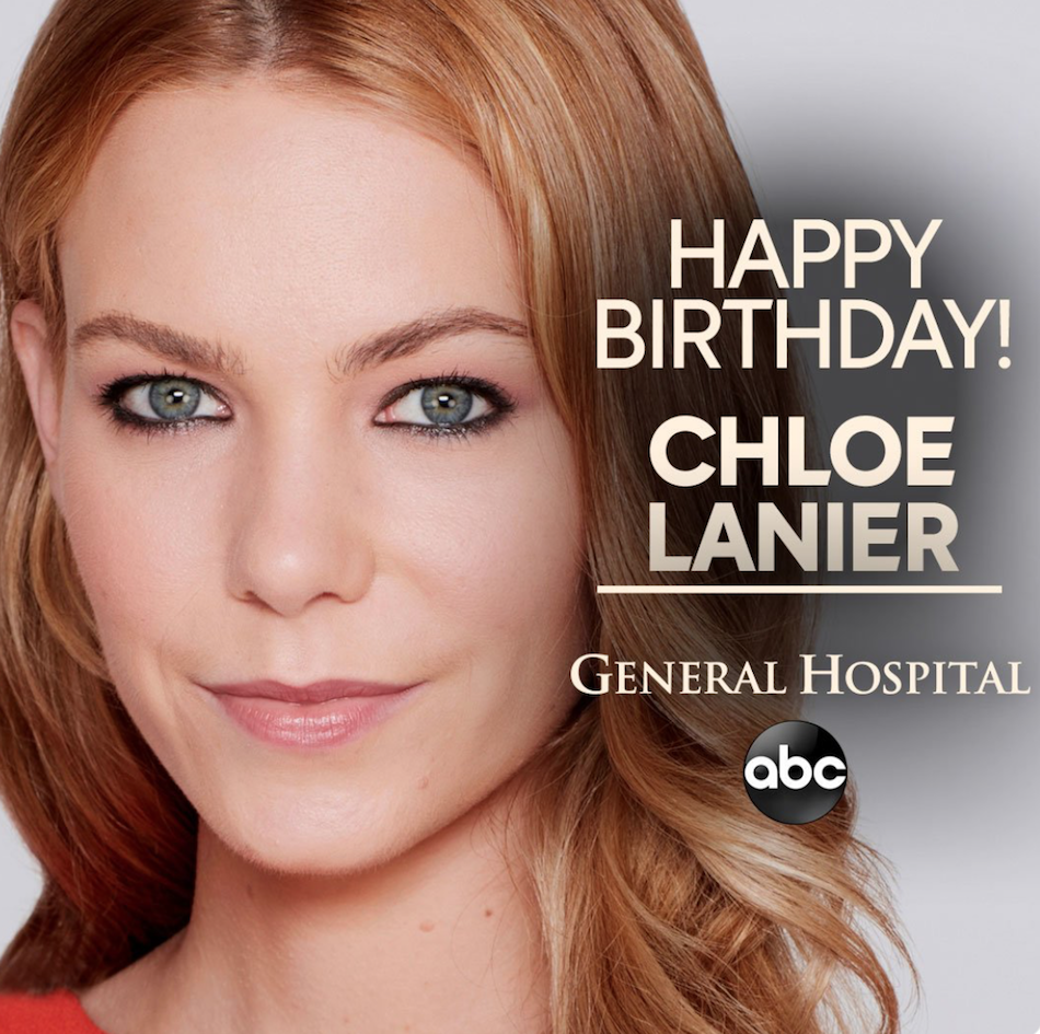 General Hospital's Chloe Lanier Turns 26