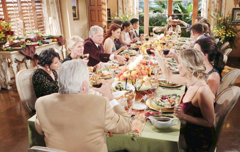 'Bold and the Beautiful' Spoilers - Calm Before the Storm? Things Awfully Normal For Thanksgiving