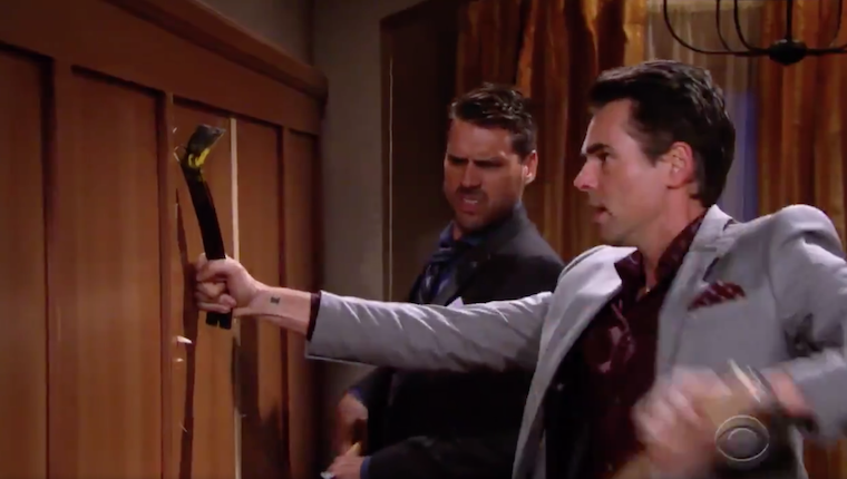 'Young and the Restless' Spoilers Monday, February 4: Newmans Break Katie Free, Find Giant Entrapment Device Inside Walls At Newman Ranch - J.T. Behind It?
