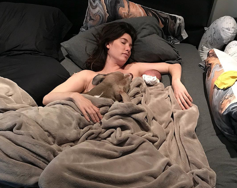 The Bold and the Beautiful Spoilers: Jacqueline MacInnes Wood (Steffy Forrester) Can’t Get Any Shut Eye At Home!
