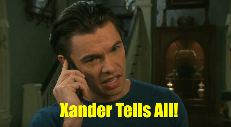 'Days of Our Lives' Spoilers: Xander Tells All, Sings Like a Canary - Kristen's Salem Days Numbered!