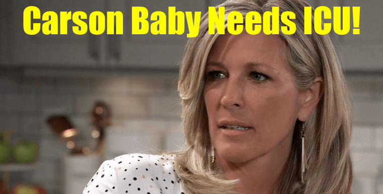 'General Hospital' Spoilers Monday, September 30: Carly Corinthos About To Give Premature Birth, Baby To Need Intensive Care To Survive!