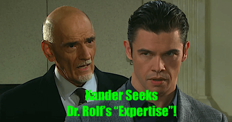 'Days of Our Lives' Spoilers Monday, October 14: Xander Worried By Sarah, Seeks Dr. Rolf's "Expertise" To Keep Her In Check!