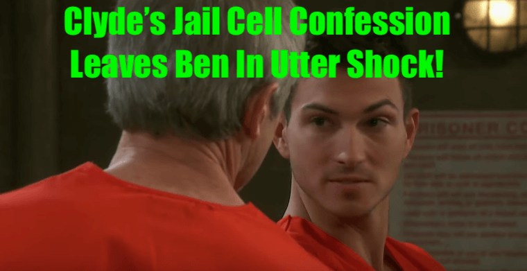 'Days of Our Lives' Weekly Spoilers November 18-22: Ben Horrified By Clyde's Jail Confession - Steve 'Patch' Johnson Shocked Over Kayla's Reveal - Ciara Finds Out Jordan Murder Truth