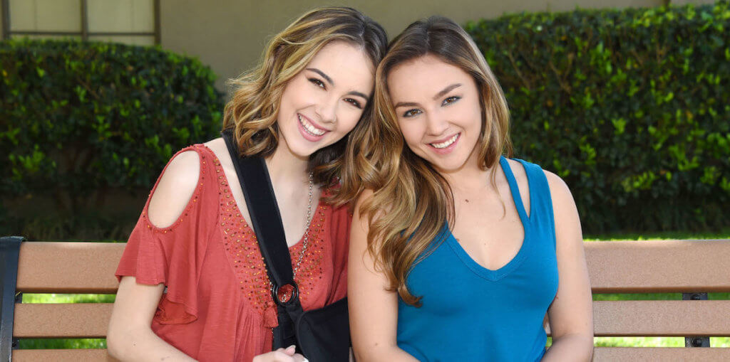 General Hospital stars Lexi Ainsworth and Haley Pullos