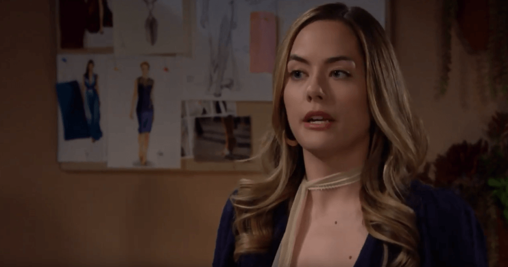 The Bold and the Beautiful star Annika Noelle (Hope Logan)