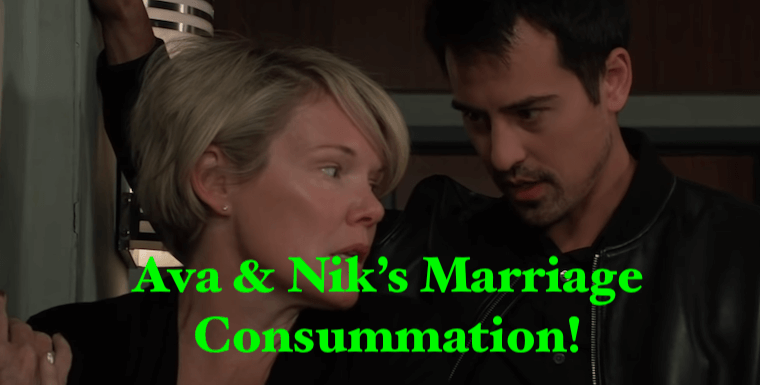 ABC 'General Hospital' Spoilers: Are Nikolas Cassadine & Ava Jerome Going To Consummate Their Marriage? Here's What You What You Need To Know!