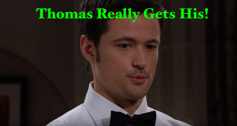 CBS 'The Bold And The Beautiful' Spoilers: This Isn’t Over - Thomas Finally Gets His!