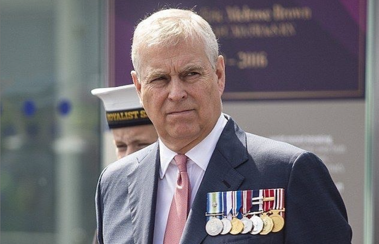 prince andrew stern look british royals