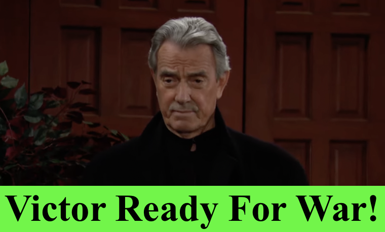 victor newman ready for war the young and the restless spoilers