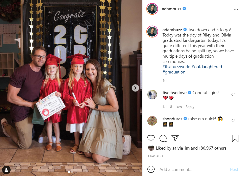 Outdaughtered Olivia Riley Busby Quints Graduate
