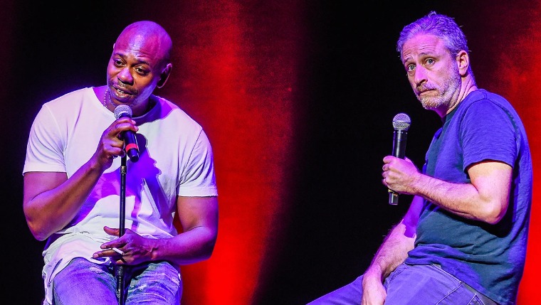 Comedian Jon Stewart Defends Dave Chappelle: "His Intentions Are Never Hurtful"