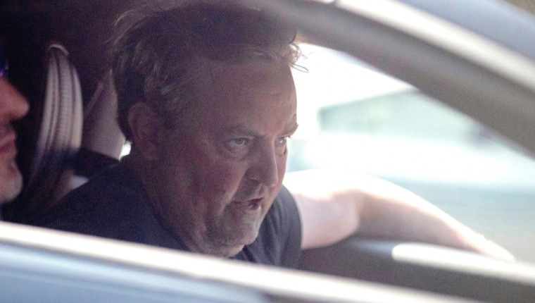 'Friends' Star Matthew Perry Makes Rare Appearance In Los Angeles Looking A Bit Disheveled