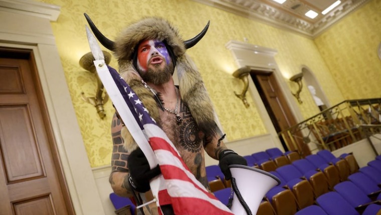 QAnon Shaman Sentenced To 41 Months In Prison Over Storming The Capitol