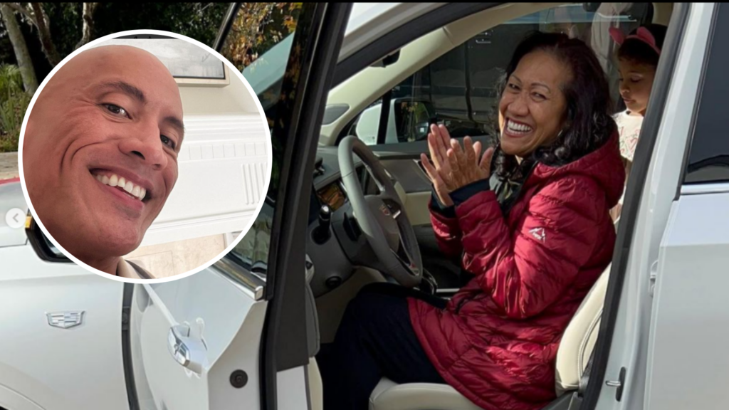 Dwayne 'The Rock' Johnson Gifted His Mother A Brand New Car For Christmas