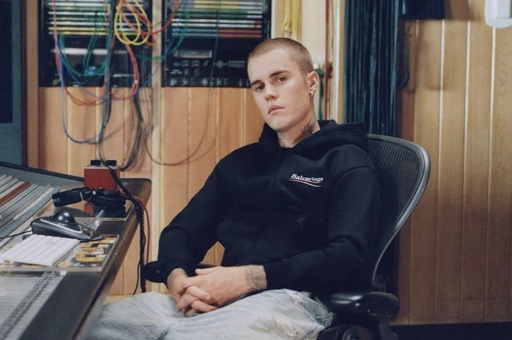 justin bieber music studio