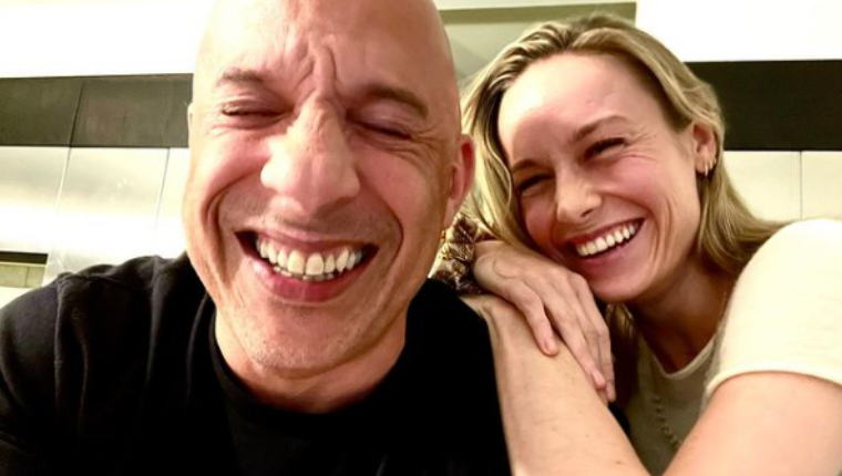 Vin Diesel Announces That Captain Marvel (Brie Larson) Will Be Joining 'Fast And The Furious 10'