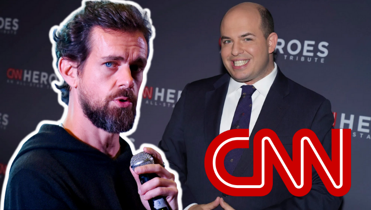 Jack Dorsey Unchained - Takes Shot At CNN's Brian Stelter On Twitter