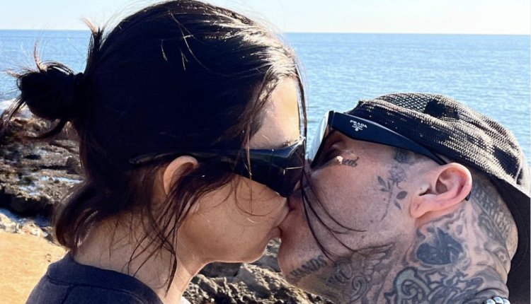 Travis Barker and Kourtney Kardashian