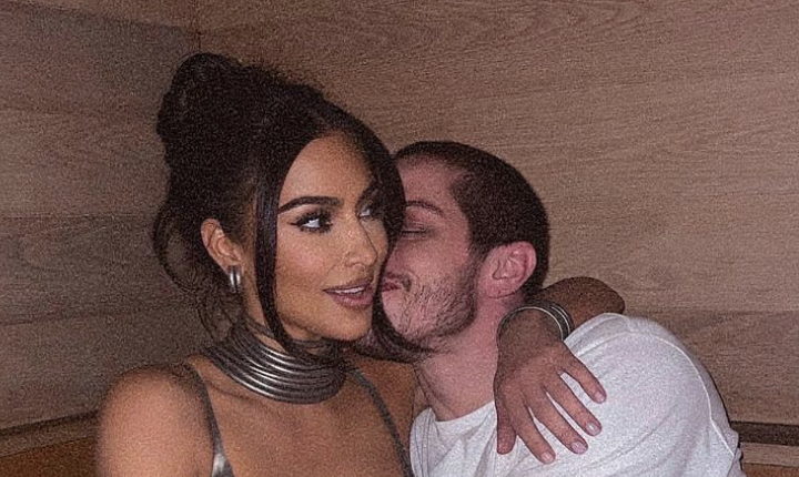 Kim Kardashian and Pete Davidson