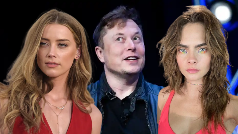 Amber Heard Threesome With Elon Musk And Cara Delevingne Now Part Of Johnny Depp Trial!