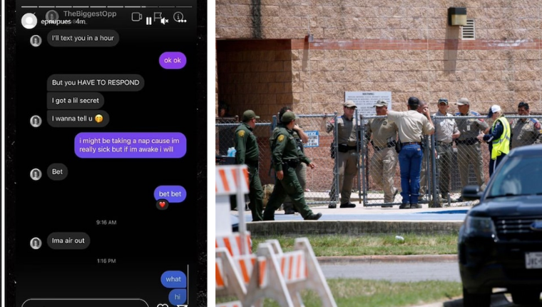Alleged Texas Shooter Sent Instagram Messages To Girl With Photos Of Guns Saying "Got A Secret To Tell You"
