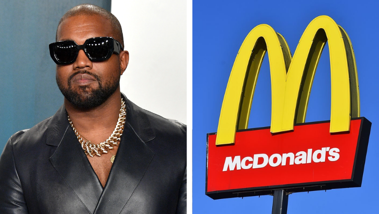 Kanye West Returns To Instagram With McDonald's Redesign Promotion