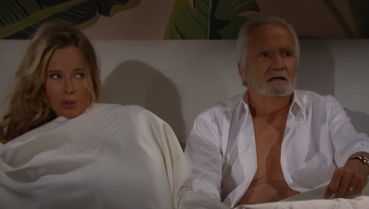 'The Bold And The Beautiful' Spoilers: Quinn Fuller (Rena Sofer) Finds Eric Forrester (John McCook) In Bed With Donna Logan (Jennifer Gareis)