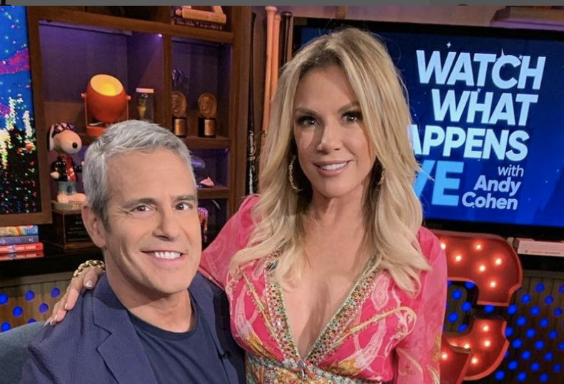 Andy Cohen and Ramona Singer