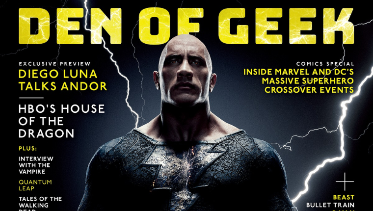 Den Of Geek Will Be Giving A Special 'Black Adam' Cover Magazine Away For Free