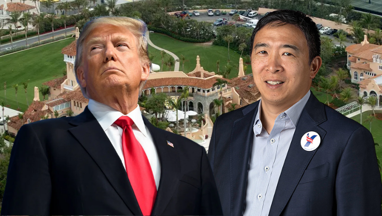 Andrew Yang Calls Out The FBI Raid On Donald Trump's Mar-a-Lago Resort