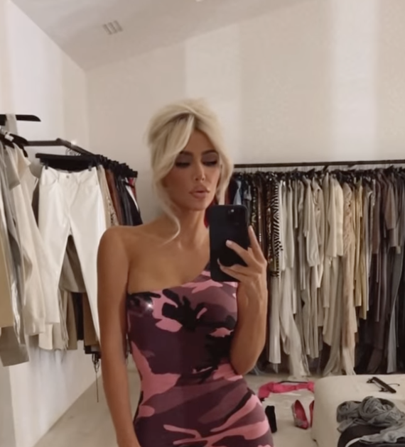 Kim Kardashian's latest look inspired by Barbie