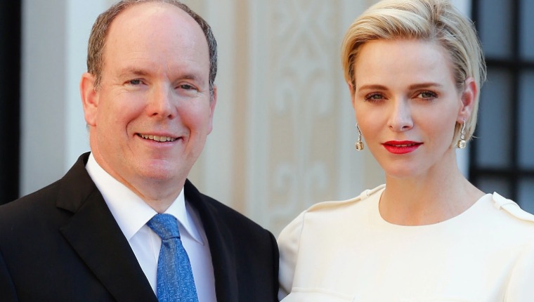 Princess Charlene And Prince Albert Walk Hand In Hand At Queen Elizabeth’s Funeral