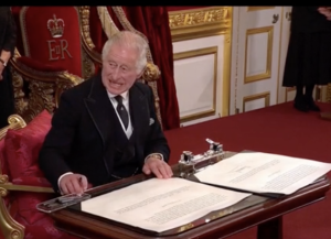 King Charles III becomes a social media sensation after enlisting help to clear his desk
