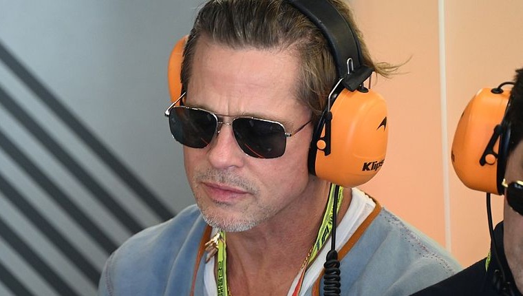 Brad Pitt Gets Berated On Twitter For Snubbing Martin Brundle On The Track