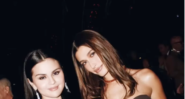Hailey Bieber Shut Downs Claims Of Beef With Selena Gomez As The Duo Embrace Other At The Academy Museum of Motion Pictures Gala