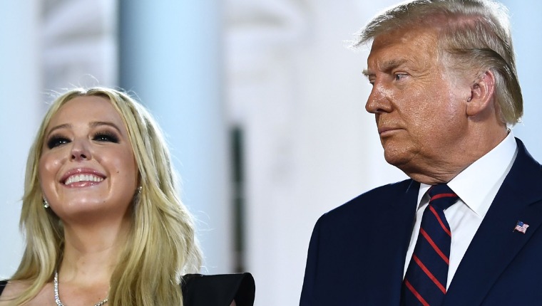 Donald Trump Walks Daughter Tiffany Trump Down The Aisle At Her Wedding Ahead Of Big Announcement