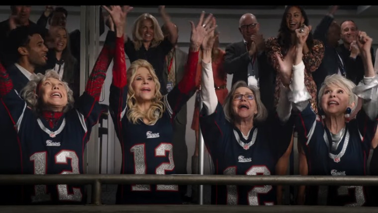 Official Trailer For "80 For Brady" Shows Jane Fonda, Lily Tomlin, Sally Field and Rita Moreno Doing Everything They Can To Make It To A Tom Brady Game!