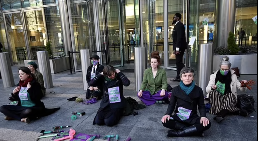 Extinction Rebellion Activist Breaks Down In Tears As She Could Face Jail Time For Criminal Damage To Barclays Bank