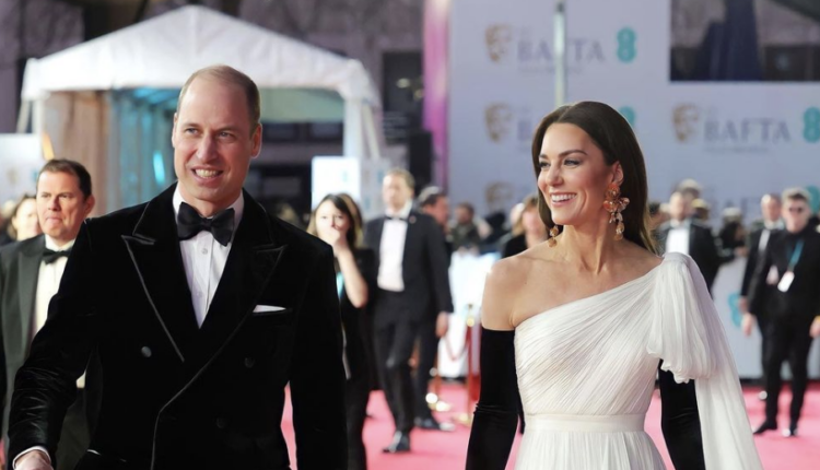 Sussex Squad Slam Kate For Touching William's Bottom At The BAFTAS