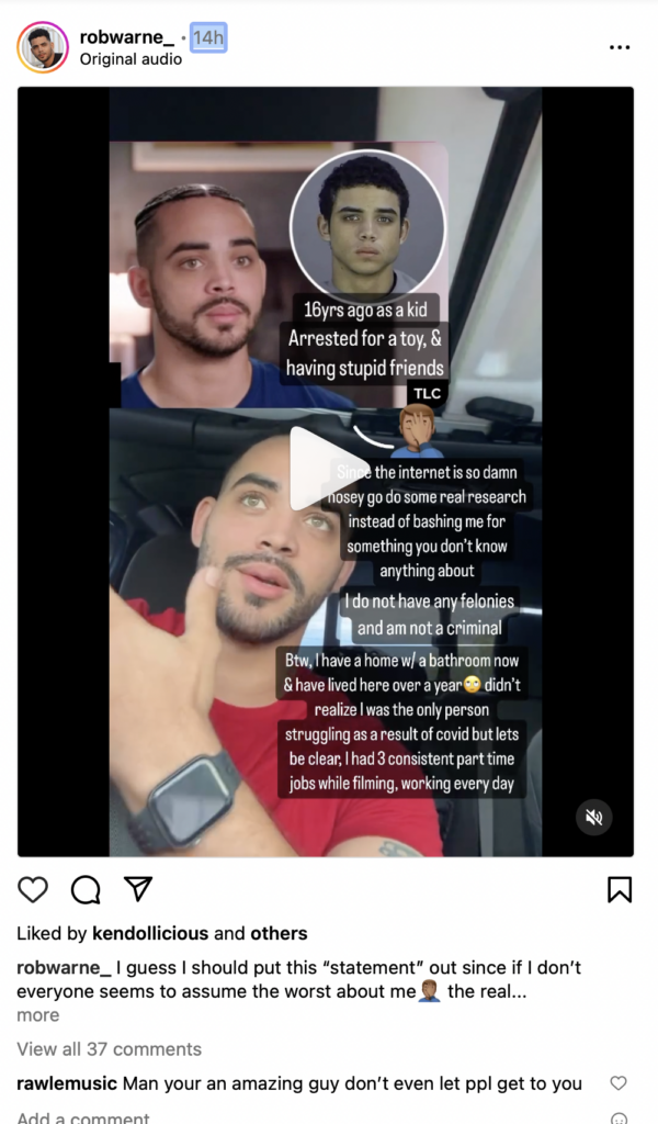 Rob Warne- TLC- 90 Day Fiance- Instagram