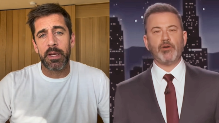 Late Night Host Jimmy Kimmel Threatens To SUE NFL Quarterback Aaron Rodgers Over Jeffrey Epstein Claims