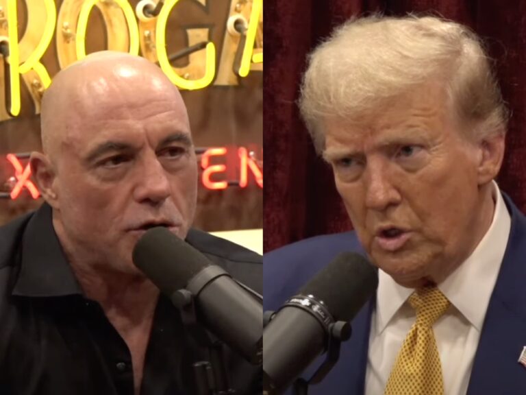 donald trump on joe rogan experience