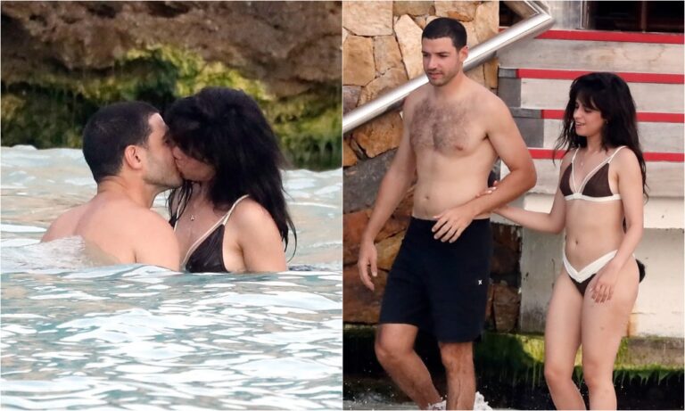 Camila Cabello and Lebanese Billionaire Beau Henry Junior Chalhoub Go Official In St. Barts camila cabello henry junior chalhoub in st baarts