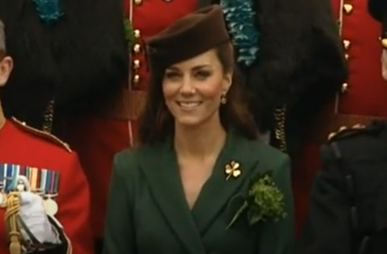 Duchess of Cambridge at St Patrick's Day