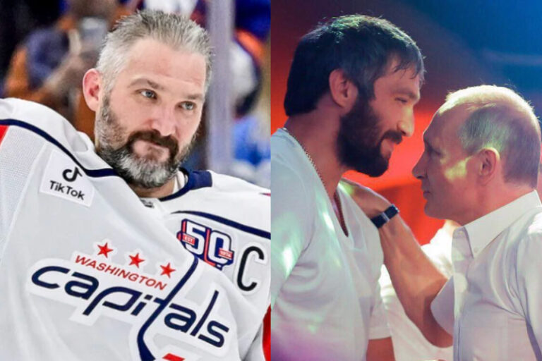 alexander ovechkin and vladimir putin