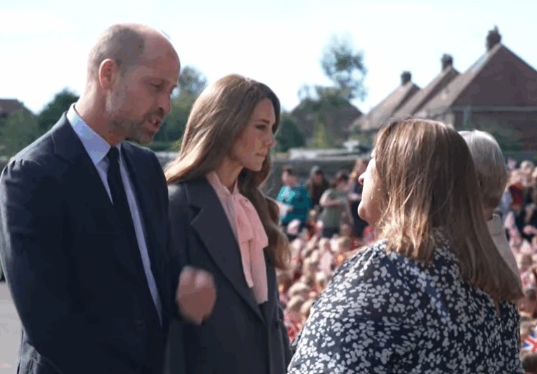 Prince William and Princess Kate in Southport