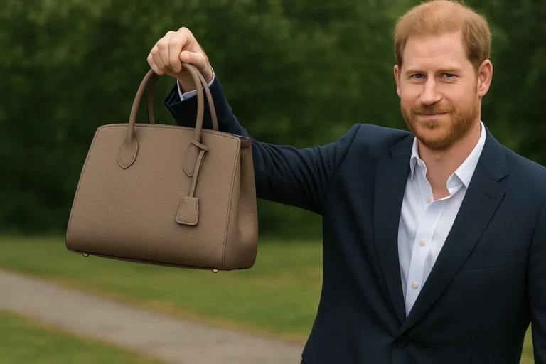 Prince Harry’s “Royal Duties” Now Include Handbag Delivery Service, As Duke Confesses Meghan Markle Had Final Say On Ukraine prince harry with meghan markle purse