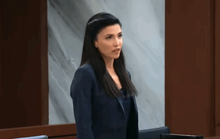 'General Hospital' Two-Week spoilers Justine arrests Rocco for breaking in to the professors lab