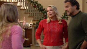 ‘The Bold and the Beautiful’ Spoilers for Friday, December 26: Donna Tries to Help Brooke and Katie Get Along; Steffy and Finn Celebrate No More Luna at the Beach House?
